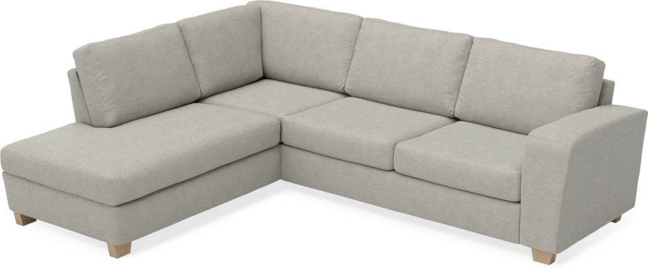 Friday - 2,5-sits soffa med divan vänster - Beige