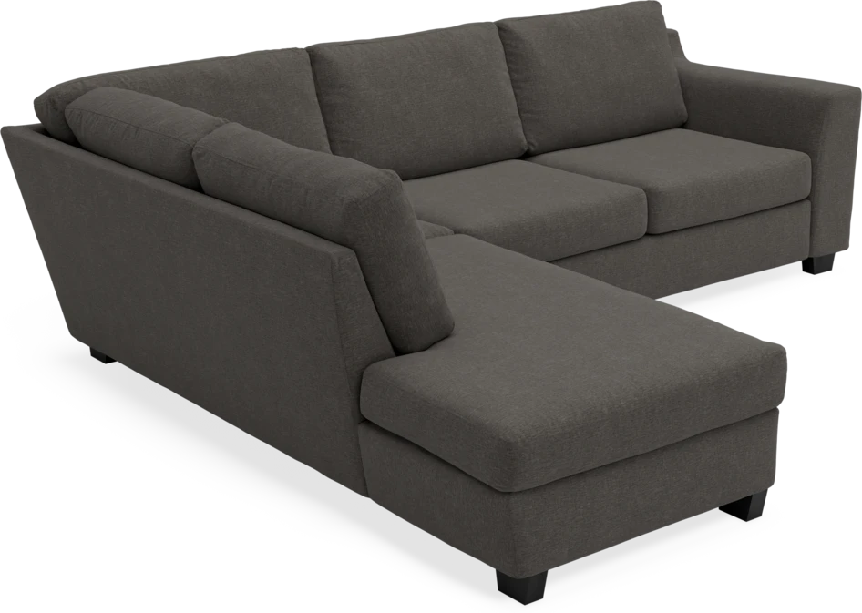 Friday - 2,5-sits soffa med divan vänster - Grå
