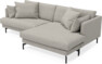 Harper - 4-sits med schäslong XL höger - Beige