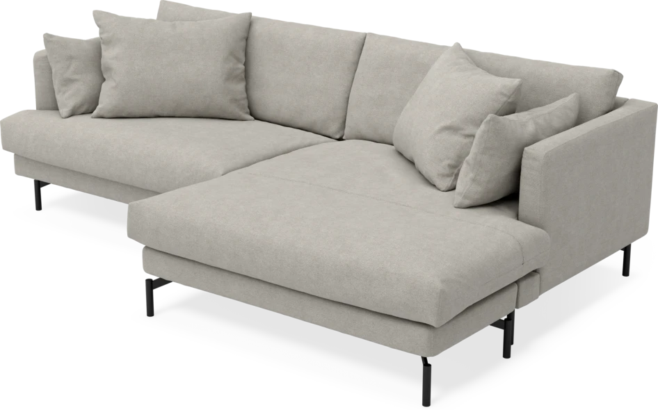 Harper - 4-sits med schäslong XL höger - Beige
