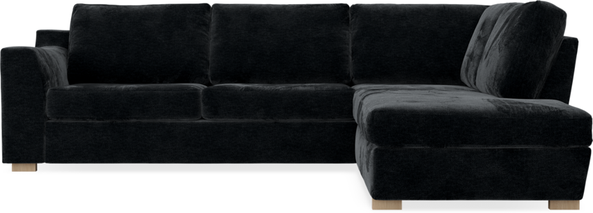 Friday - 2,5-sits soffa med divan höger - Blå