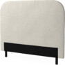 Delux Rundad - Sänggavel, 90-210 cm - Beige