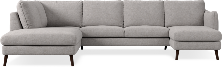 Madison Lux - 2-sits soffa med divan vänster och schäslong höger - Beige