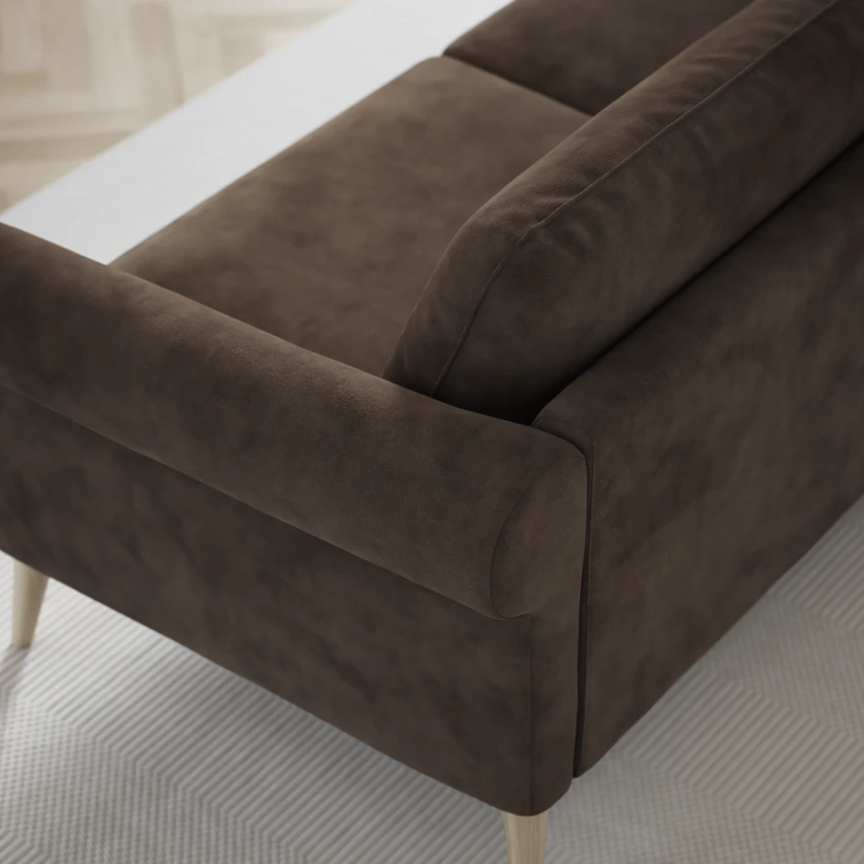 Bridge - 4-sits soffa - Brun