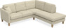 Eden - 2-sits soffa med divan - Beige