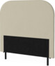 Roma Family slät - Sänggavel, 90-180 cm - Beige