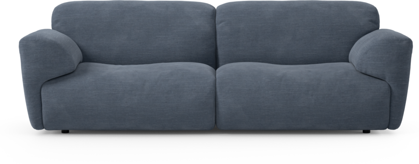 Bobby - 4-sits soffa - Blå
