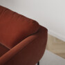 Madison Lux - 3-sits soffa - Röd