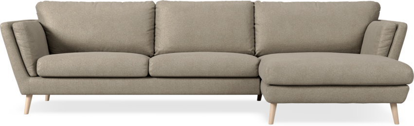 Madison - 3-sits soffa med schäslong höger - Beige