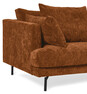 Harper - 3-sits soffa - Brun