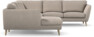 Madison Lux - Hörnsoffa med schäslong vänster - Beige