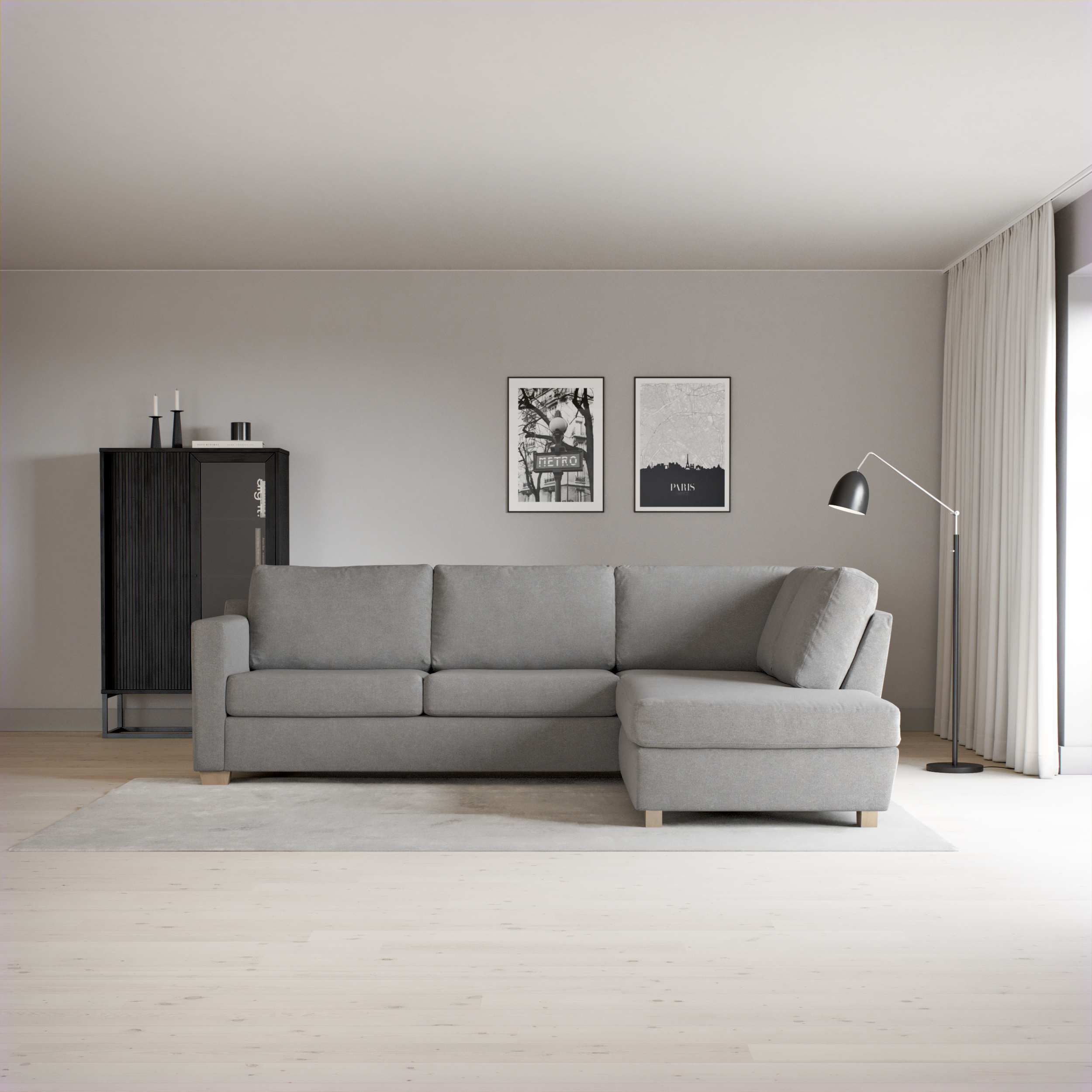 Friday - 2,5-sits soffa med divan höger - inspiration