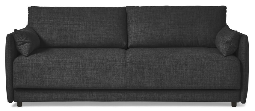 Helgö - Bäddsoffa 3-sits - Svart