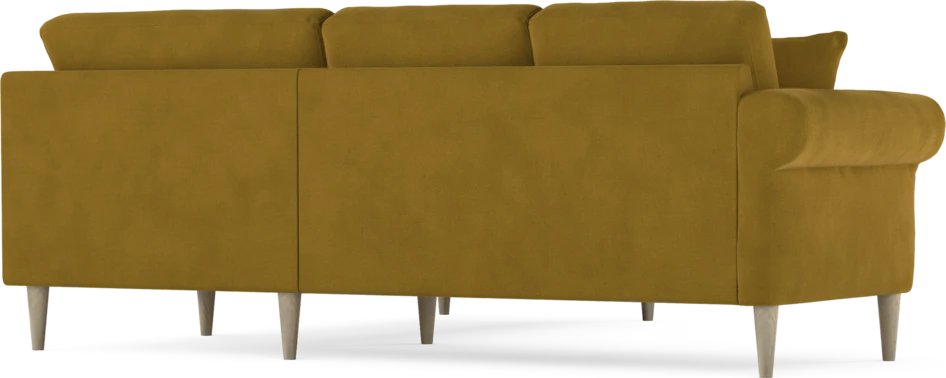 Eden - Hörnsoffa, 2+2-sits - Gul