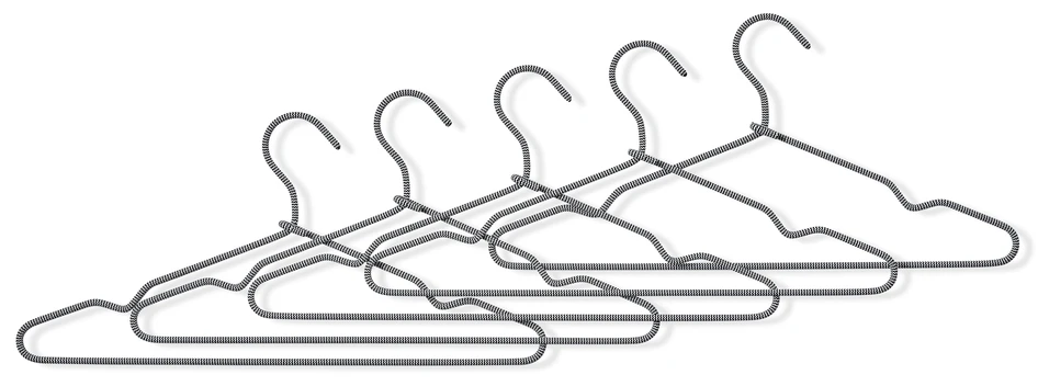 Naomi - Galge, 5-pack - Vit