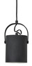 Julius - Fönsterlampa, H22 Ø12 cm - Svart
