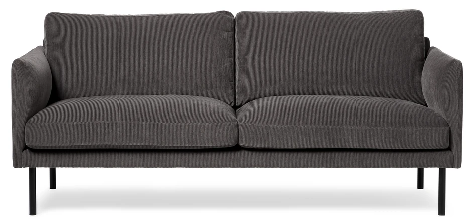 Rialto - 3-sits soffa - Svart