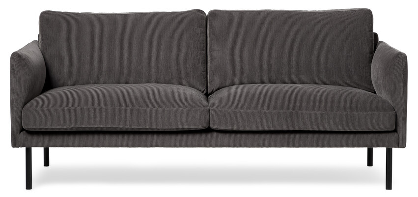 Rialto - 3-sits soffa - Svart