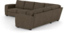 Friday - Hörnsoffa, 3+2-sits - Brun