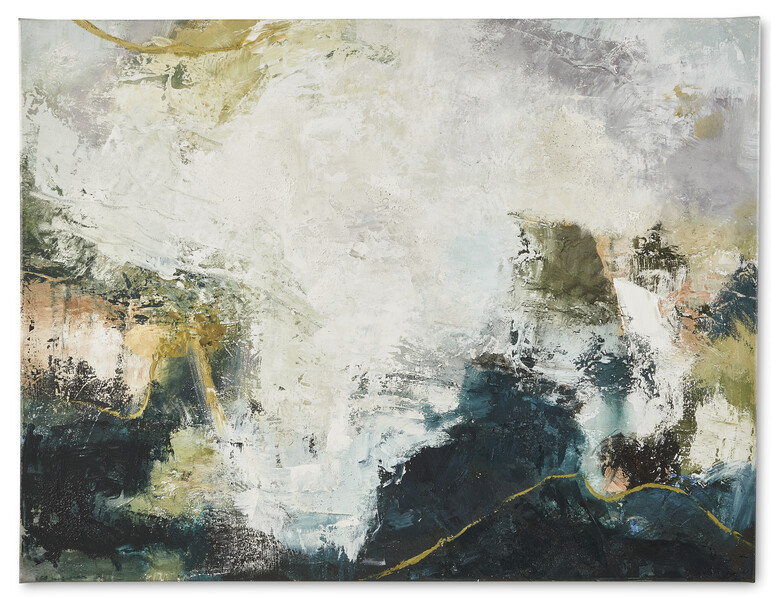 Breeze - Tavla, 120x90 cm - Grön