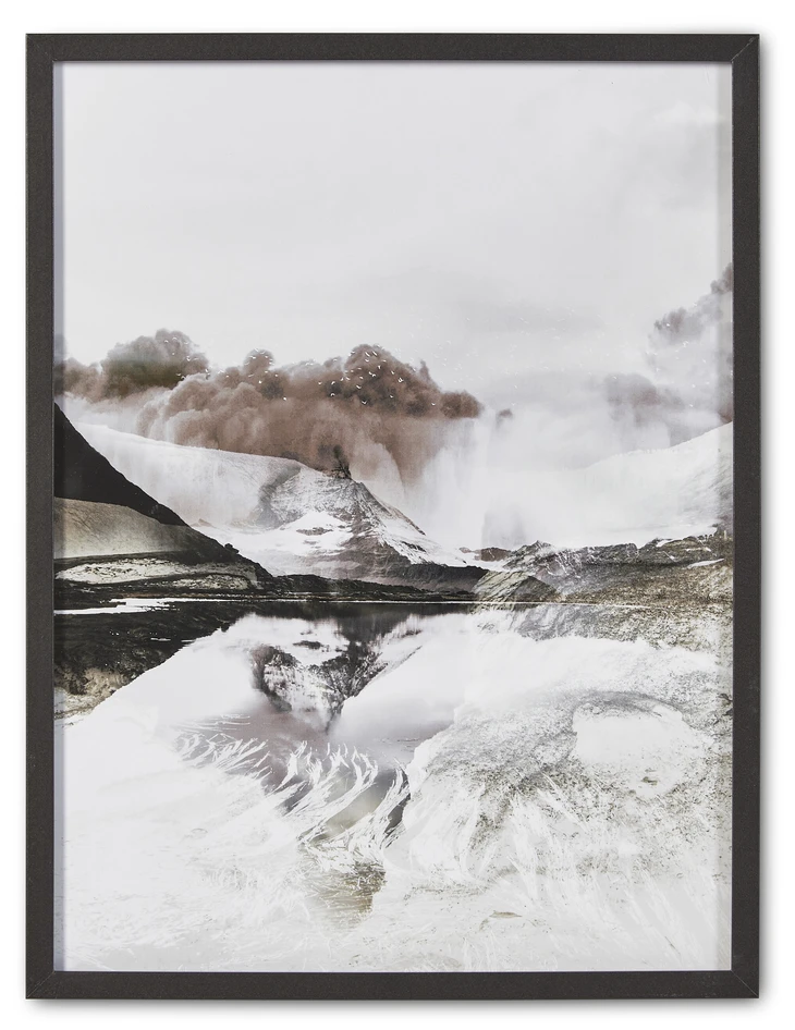 The Rising 2 - Tavla, 30x40 cm - Blå