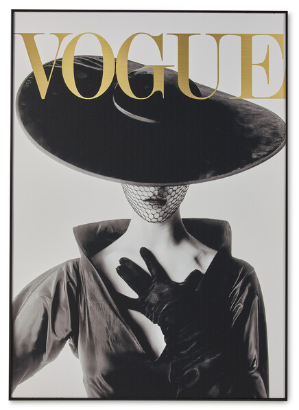 Vogue 5 - Tavla, 50x70 cm - Svart