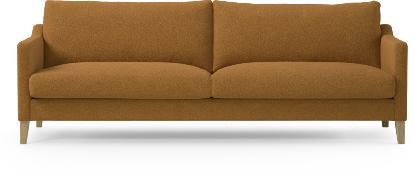 Winston - 4-sits soffa - Gul