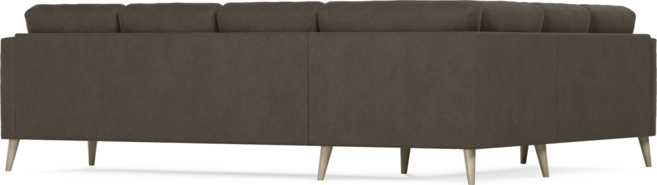 Eden - Hörnsoffa, 2+3-sits - Brun