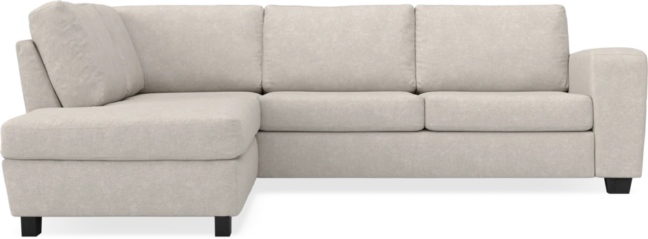 Friday - 2,5-sits soffa med divan vänster - Grå