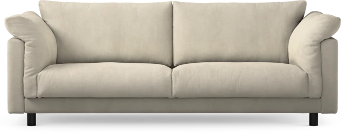 Cherrie, 3-sits soffa, fast klädsel