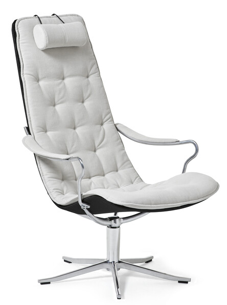 Moore - Fåtölj, hög - Vit