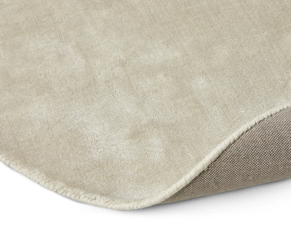 Carreno - Vävd matta, Ø200 cm - Vit