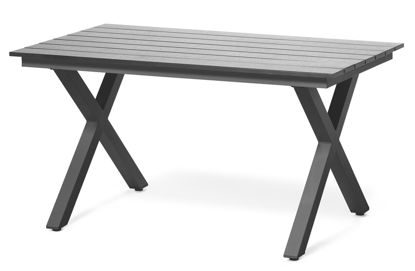 Maxime - Utebord, L 120 cm - Grå