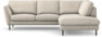Madison Lux - 2-sits soffa med divan höger - Beige