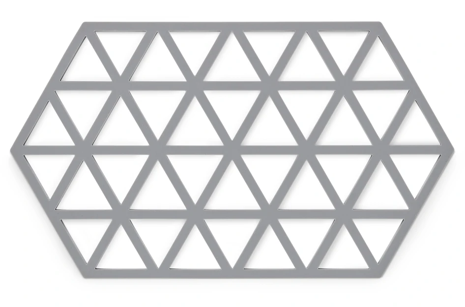 Zone Triangle - Grytunderlägg, 24x14 cm - Grå