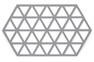 Zone Triangle - Grytunderlägg, 24x14 cm - Grå