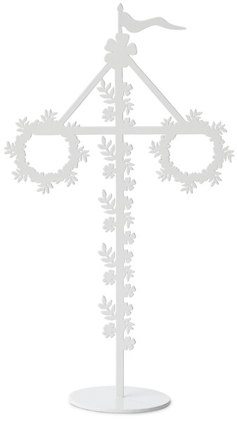 Midsommar - Prydnadsföremål, H 35 cm - Vit