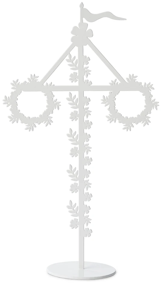 Midsommar - Prydnadsföremål, H 35 cm - Vit
