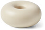 Donut - Ljusstake, H 3,5 cm - Beige