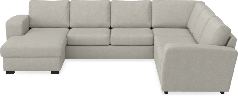 Friday - Hörnsoffa, 3+2-sits med schäslong vänster - Beige