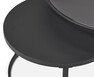 Noelle - Satsbord, Ø 80 H 45 ,Ø 60 H 35 cm - Svart