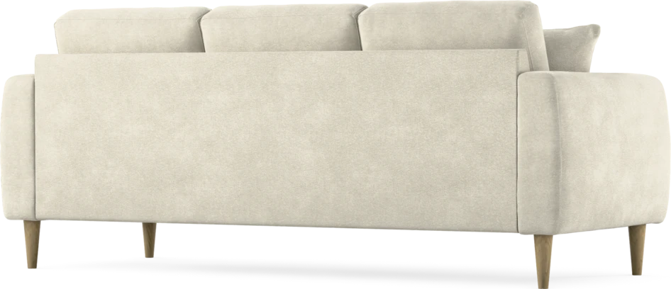 Eden - 3-sits soffa - Vit