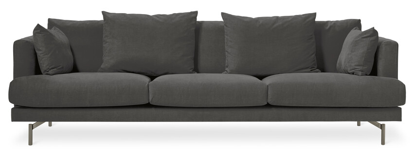 Harper - 3-sits soffa XL - Grå