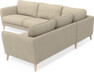 Bridge - Hörnsoffa, 3+2-sits - Beige