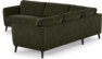 Bridge - Hörnsoffa, 3+2-sits - Grön