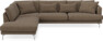 Harper - 3-sits soffa med divan vänster - Brun