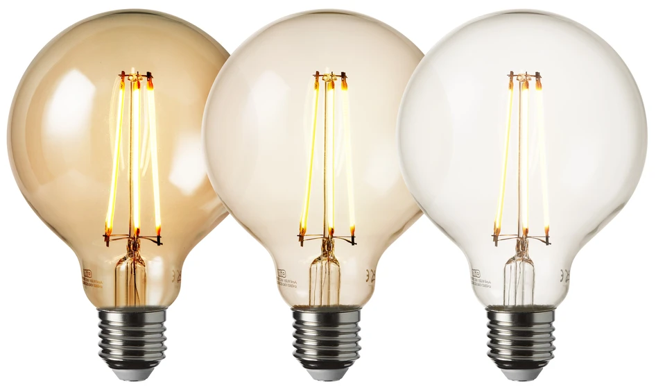 Lysa Dekoration - Ljuskälla LED, E27, lm 300, 3-stegsdimmer, 1-pack - Vit