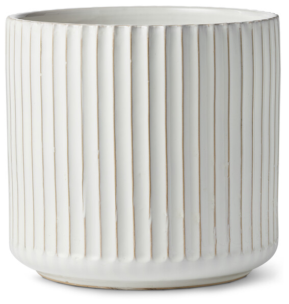 Fanny - Kruka, Ø 36, H 35 cm - Vit