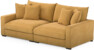Rossi - 3-sits soffa - Gul