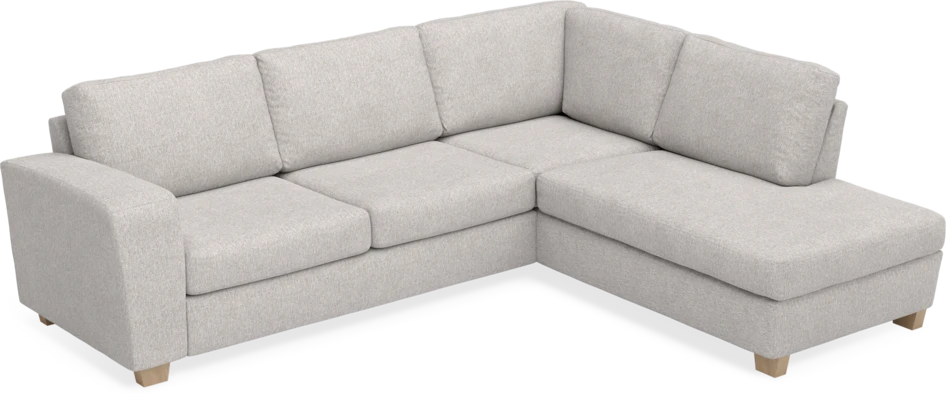 Friday - 2,5-sits soffa med divan höger - Grå